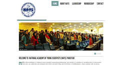 Desktop Screenshot of nays.com.pk
