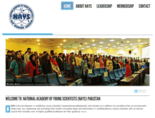 Tablet Screenshot of nays.com.pk