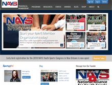 Tablet Screenshot of nays.org